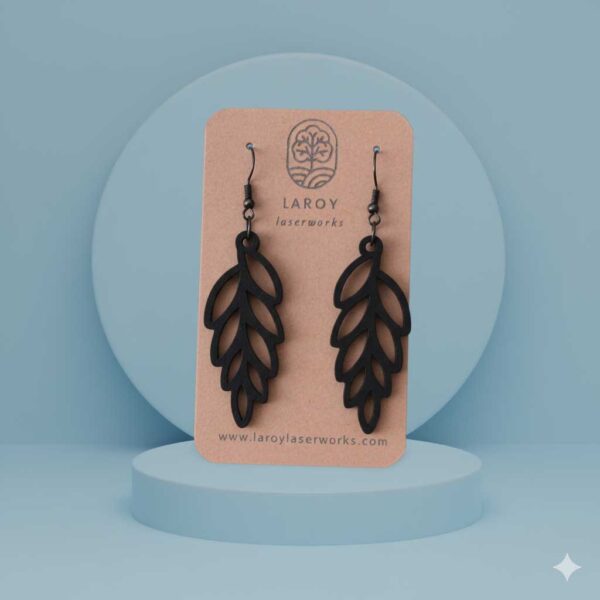 The Roma - Hand-Painted Wooden Earrings - Image 5