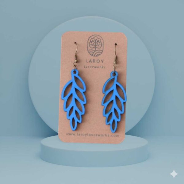 The Roma - Hand-Painted Wooden Earrings - Image 4