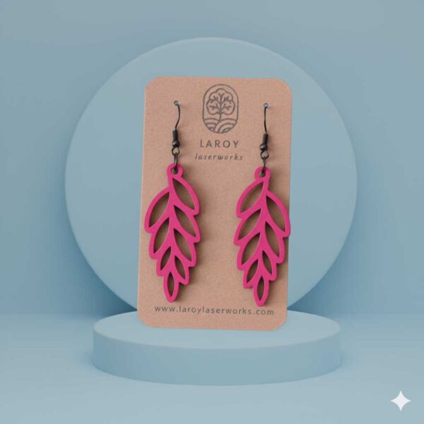 The Roma - Hand-Painted Wooden Earrings - Image 8
