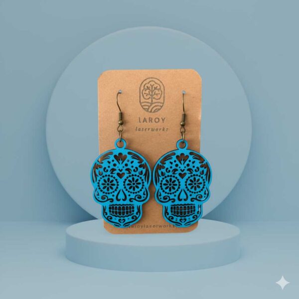 Sugar Skull Earrings - Image 8