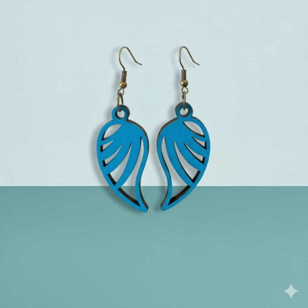 The Vienna - Winged Teardrop Earrings - Image 9