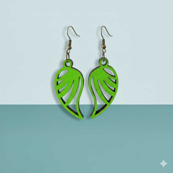 The Vienna - Winged Teardrop Earrings - Image 8