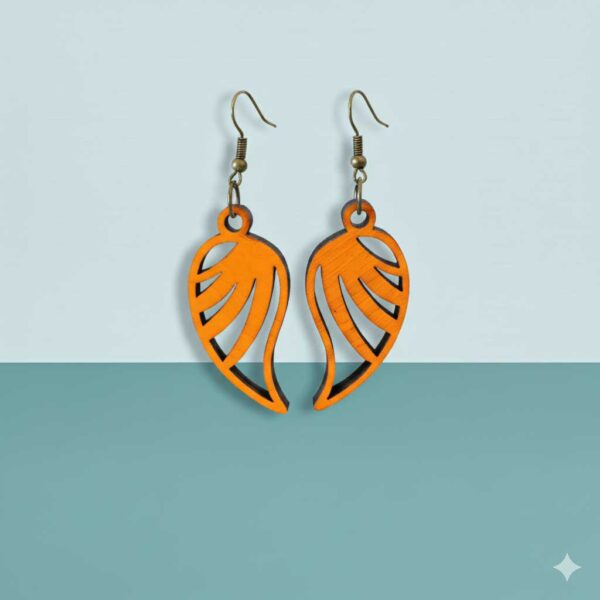The Vienna - Winged Teardrop Earrings - Image 7