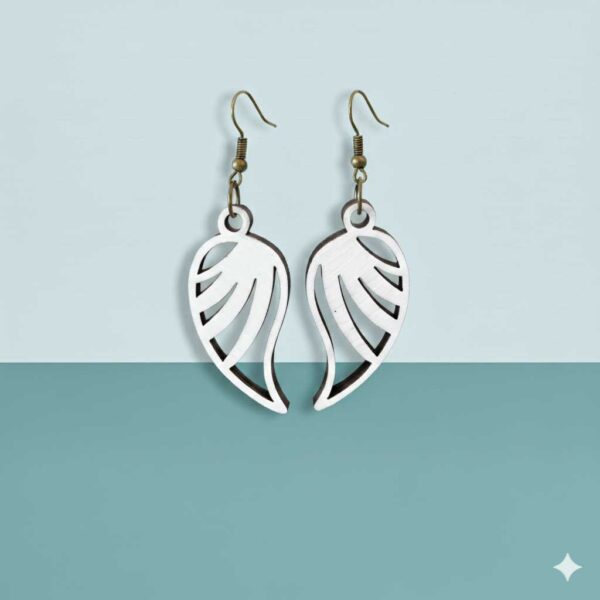 The Vienna - Winged Teardrop Earrings - Image 5