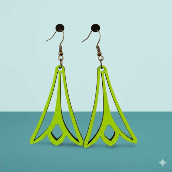The Yugoslavia - Intersecting Lines Earrings - Image 4