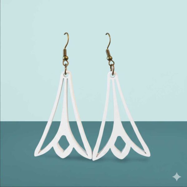 The Yugoslavia - Intersecting Lines Earrings - Image 3
