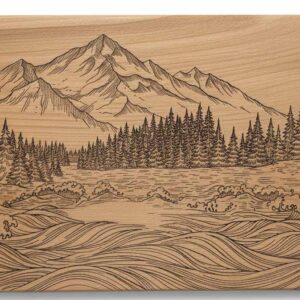 10" x 17" Serving Board with Loop Handle