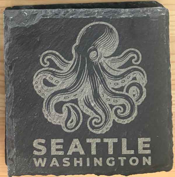 Customizable Slate Coasters