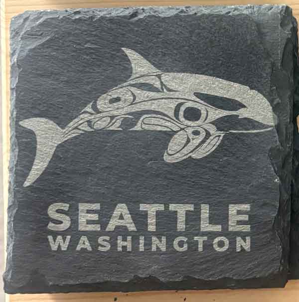 Customizable Slate Coasters - Image 4